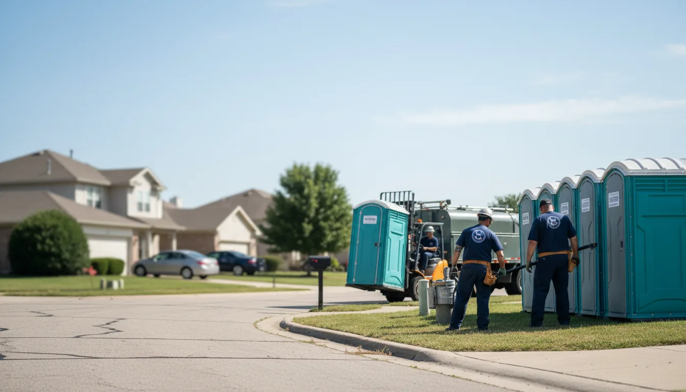 Porta Potty Rental in Gentry, AR near me